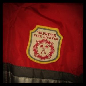 Fireman rain jacket